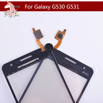10buc/lot Pentru Samsung Galaxy Grand Prime G531F SM-G531F G530H G530 G531 G530 G5308 Senzor Touch Screen Display Digitizer Sticla