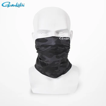 Gamakatsu 2019 Windproof Eșarfă de Protecție UV Masca de Sport în aer liber Camuflaj Pescuit Pălării, Eșarfe Gât Împachetări