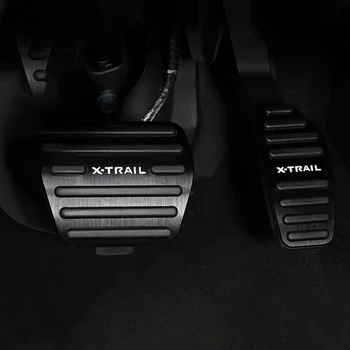 Aliaj de aluminiu Masina Picior de Combustibil Pedala de Accelerație Pedala de Frână Pad Acoperă CEL Pentru Nissan X-Trail X-Trail T32-2019 Accesorii