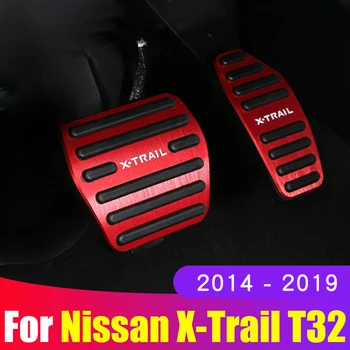Aliaj de aluminiu Masina Picior de Combustibil Pedala de Accelerație Pedala de Frână Pad Acoperă CEL Pentru Nissan X-Trail X-Trail T32-2019 Accesorii