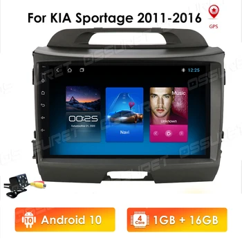 Noi 9inch Android10 Auto 2Din Navigatie GPS Pentru KIA Sportage 2011 2012 2013 2016 NODVD Bluetooth TouchScreen