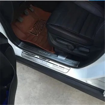Transport gratuit din oțel inoxidabil, placă de uzură pragului de ușă 8pcs/set accesorii auto pentru Suzuki vitara 2016