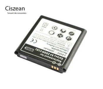Ciszean 1x 2800mAh B740AC/K/E/U Înlocuire Baterie Li-ion Pentru Samsung C101 Galaxy S4 Zoom C1010 C105A C105 NXF1 NX3000 i939D