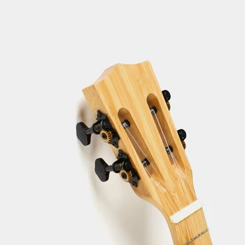 Ukulele Top Solid Plin de Bambus 23 Inch Concert Matt Electric Mini Chitara Acustica Cu 4 Corzi Ukulele Guitarra instrument Muzical