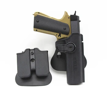 IMI Tactice Toc de Pistol Colt 1911 Vânătoare Buclă pentru Curea Zbaturi Caz Arma cu Revista Clip Husă de Vânătoare de Viteze