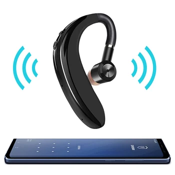 S109 Bluetooth 5.0 Wireless Casti Stereo Handsfree Apel De Afaceri Cu Cască Cu Microfon Timp De Așteptare Sofer Earbud Cască