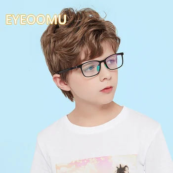 EYEOOMU 2020 Copii Lumina Albastră de Blocare Copii Ochelari de Protecție a Ochilor TR90 Miopie Ochelari Boy Fata de Calculator Optic Ochelari de vedere