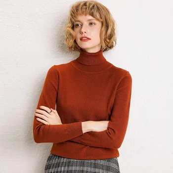 Adohon 2019 femeie de iarna pulovere Cașmir și toamna tricotate Pulovere de Înaltă Calitate, Cald, Feminin îngroșarea Guler