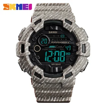 Mens Ceasuri de Top de Brand de Lux SKMEI Militare Ceas Sport Barbati Digital cu LED-uri Impermeabil Ceas de mână în aer liber Om relojes hombre 2019