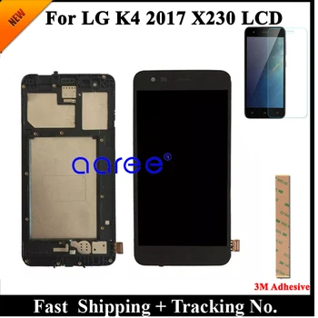 Testate LCD Display Pentru LG K4 2017 X230 LCD Pentru LG X230 X230DF K4 2017 Display LCD Touch Screen Digitizer Asamblare