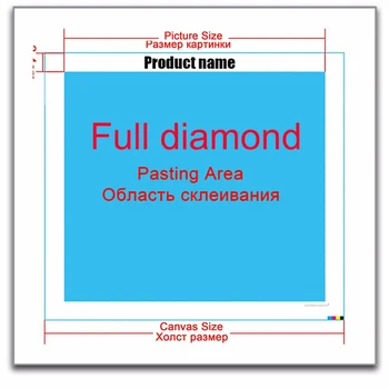 DIY Diamant Pictura Rotund Plin cu Diamante Model de Broderie Decor Acasă diamant mozaic Fantezie Peisaj KBL