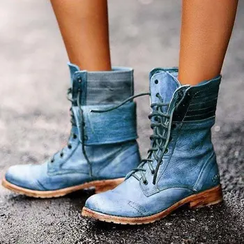 2020 Doamnelor Cald Pantofi din Piele Cizme de Zapada Femeie Ghete de Iarna 2019 Iarnă Pantofi pentru Femei la Jumătatea Vițel Doamnelor Platforma Botine