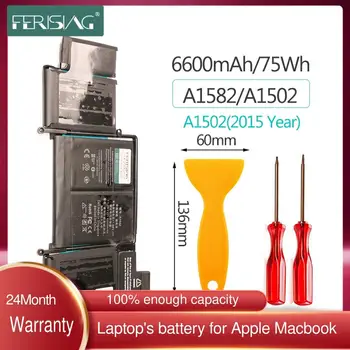 FERISING Noi 11.42 V A1582 Original Laptop Baterie pentru Apple Pentru MacBook Pro 13