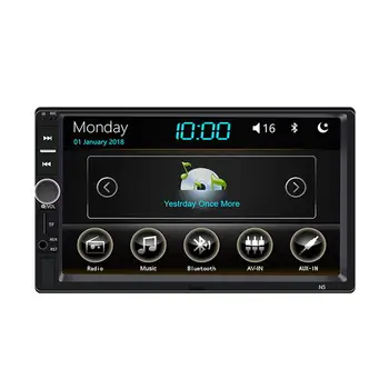 7Inch Ecran Tactil Bluetooth Stereo Radio Auto Dublu Ax MP5 Player Acceptă Panoramică de 360 de Grade Imagine Pentru MIRROR LINK