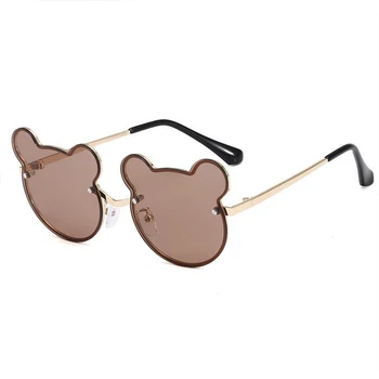 XojoX ochelari de Soare pentru Copii Ursul Desene animate Nuante Băieți Fete Ochelari de Mickey Drăguț Copii Ochelari de Soare UV400