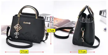 Noul sac de femei Portabil versiunea coreeană de simplu și simplu pătrat pachet Trend singur umăr geanta messenger huakalou