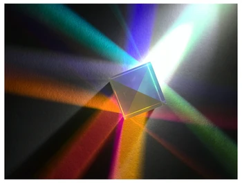 6 BUC 22mm Defecte RGB X-Cube Prism Cruce Dicroice de Predare a Fizicii DIY Decorare