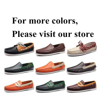 Bărbați Mocasini Pantofi de Primăvară Barca Încălțăminte Om Brand Mocasini din Piele pentru Bărbați Pantofi pentru Bărbați Confortabil cu Mașina Barbati Pantofi Casual 2019A019