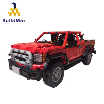 Moc technic cărămizi Dacoma 4x4 Redux Camionete Bloc Radio Control RC Masina 4WD MOC de Mare viteză Camioane Off-Road Jucarii