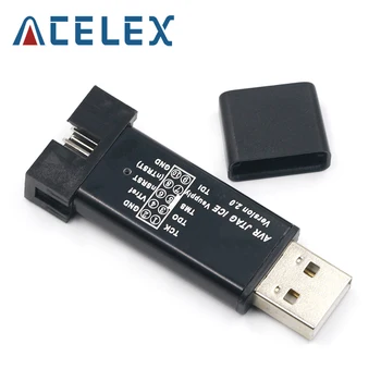 Usb AVR JTAG ICE emulator AVR-USB downloader descărcare linie coajă de metal