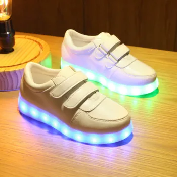 Led luminos copii pantofi de lumină pentru fete de încărcare usb pantofi sport femei adidași lumina pentru bărbați stralucitoare pantofi pentru băieți copii