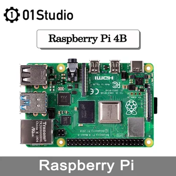 01Studio Raspberry Pi 4 4B Dezvoltarea de Programare Bord Python Linux Inteligență Artificială RAM 2G, 4G, 8G