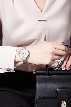 NAVIFORCE Brand de Top Ceas Femei din Oțel Inoxidabil Ceas de Moda Casual Automată a orei Data Ceas часы женские