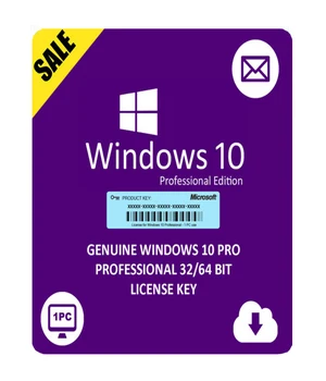 Windows 10pro cheie de activare, Ori viața, 32/64 bit
