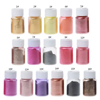 32 Culori 10g Rășină Colorant Pulbere Mica Pigmenți Perlate Kit Vopsea Rășină Epoxidică Rășină DIY Culoare Tonifiere a Face Bijuterii