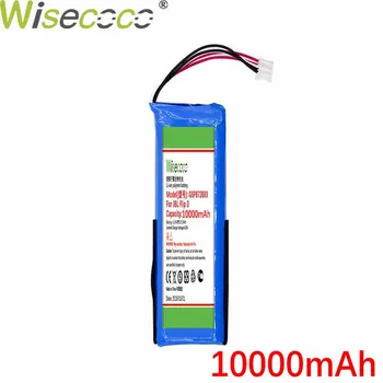 WISECOCO 10000mAh GSP872693 Baterie Pentru JBL Flip 3 Flip 3 GRI P763098 03 Înaltă Calitate +Numărul de Urmărire