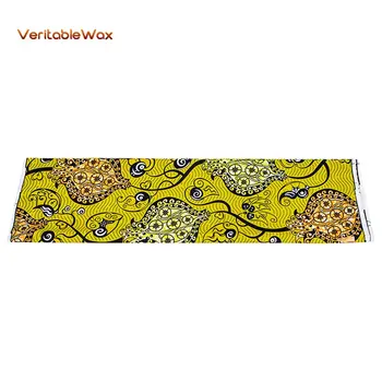 Ankara printuri Africane mozaic material textil poliester real ceara de cusut rochie DIY meșteșug de ț respirabil pagne FP6373