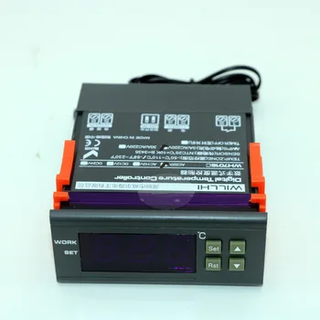 WH7016C 10A LCD Digital control Electronic al Temperaturii comutator -50~110 celsius/-58~230 Fahrenheit AC 220V/110V DC 24V/12V