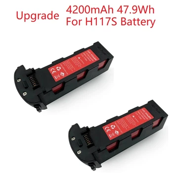 2 buc/set Upgrade 11.4 v 4200mAh Baterie Reîncărcabilă pentru Hubsan H117S Zino RC Drone Inteligente de Zbor piese de Schimb 11.4 V Acumulator