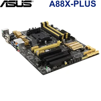ASUS A88X-PLUS Placa de baza Socket FM2, FM2+ DDR3 64GB PCI-E 3.0 Pentru AMD A88 Original Computer Desktop Placa de baza SATAIII Folosit