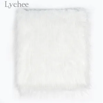 Lychee Viața 50cmx175cm Jucărie de Pluș Material de Înaltă Calitate Parul Lung Faux Blana Tesatura Manual DIY Materiale Pentru articole de Îmbrăcăminte