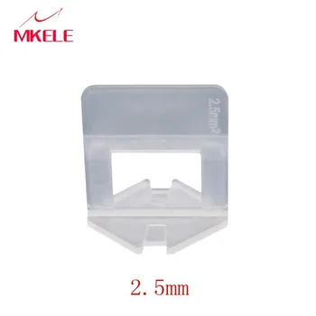 De înaltă Calitate 100buc Pene Clipuri 1mm, 1.5 mm, 2 mm, 2.5 mm, 3mm Placi de Nivelare Sistem de Cleme de Plastic, Distanțiere Tigla Instrumente