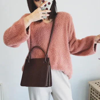 Doamnă dulce Hit Geantă de mână de culoare 2019 Moda Noua de Calitate din Piele PU pentru Femei Designer de Geantă de mână de Lux Lanț de Umăr geanta Messenger