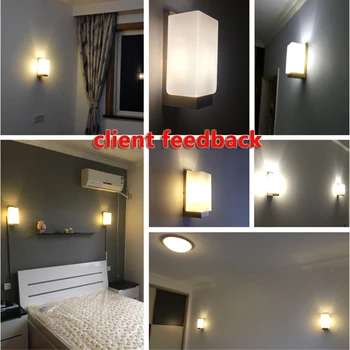 Dormitor de lumină LED-uri moderne simplă lampă de perete Nordic din lemn masiv de iluminat interior culoar balcon living hotel corpuri de iluminat