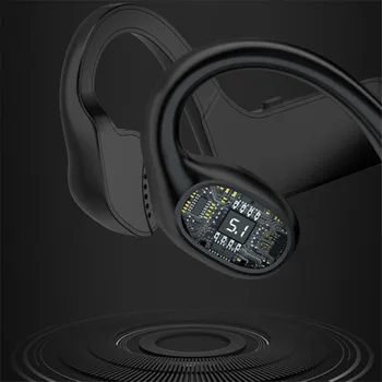 Cele mai noi G200 Conducție Osoasă Cască Ureche Deschisă Wireless Căști Sport BT 5.1 Microfon Impermeabil Căști Pentru Telefon