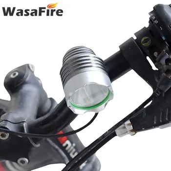 WasaFire XML T6 de Biciclete Față de Lumină 1800lm LED Faruri de Biciclete Ciclism Far Frontlight cu 18650 Baterie + Stop