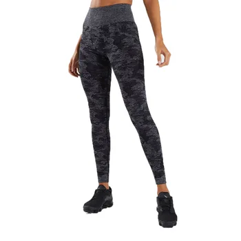 Antrenament Push-Up Pantaloni Talie Mare Pantaloni de Yoga colanti sport femei fitness Camo fără Sudură Elastice Colanți Pentru Femei Sport