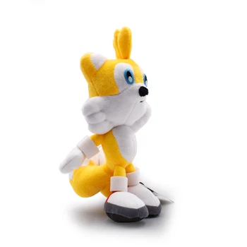 20cm Galben Sonic Jucării de Pluș, Păpuși de Desene animate Anime Peluche Moale Păpuși de Pluș Pentru copii Copii Cadou 2019 Noi