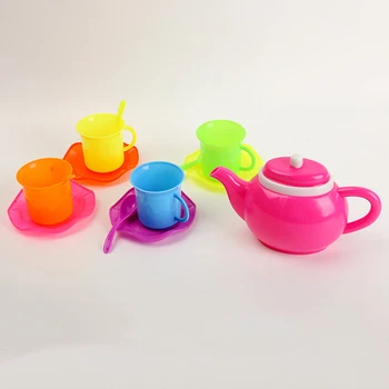 Copii Puzzle Joc Casa de Jucarie Salon de Materiale de Protecție a Mediului de Simulare Set de Ceai Jucarii pentru Copii de Bucătărie de Jucărie Cadou