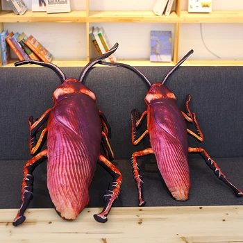 Gândac de Pluș Jucarii pentru Copii Creative de Simulare 3D Insecte Perna Jucarii Haioase Ciudat Cadou de Ziua de nastere pentru copii