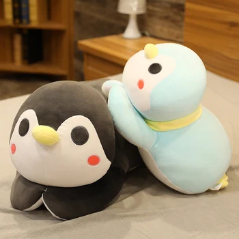 Minunat Mare de Grăsime Moale Pinguin de Pluș, Jucării Umplute de Animale Desene animate Papusa de Moda Jucărie pentru Copii de Fete Drăguț de Crăciun Cadou de Ziua de nastere