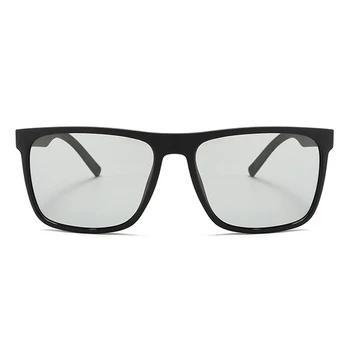 HBK Avansate Pătrat TR90 Fotocromatică ochelari de Soare Polarizat Bărbați Femei Driver Lumina Interschimbabile de Adaptare Lentile Ochelari de Soare