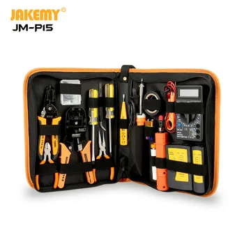 JAKEMY JM-P15 en-Gros Electricieni Șurubelniță Rețea de BRICOLAJ, Instrumentul de Reparare Set Electric Tool Kit Kit de Lipit