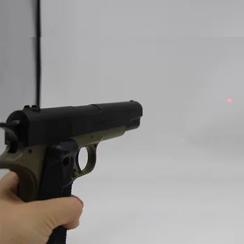 Tactic 1911Handle Prindere Red Dot Laser Airsoft Pistol cu Mâner Roșu Lasergrip Punct de Vedere pe timp de Noapte cu Scopul de Instrument de Accesorii de Vânătoare